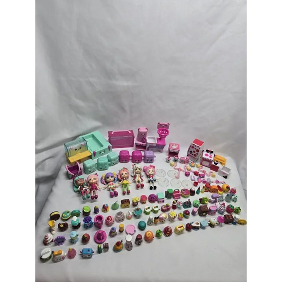 Shopkins Other - Huge Moose Shopkins Lot- Dolls, Figures, and Accessories + Disney Waffle Set